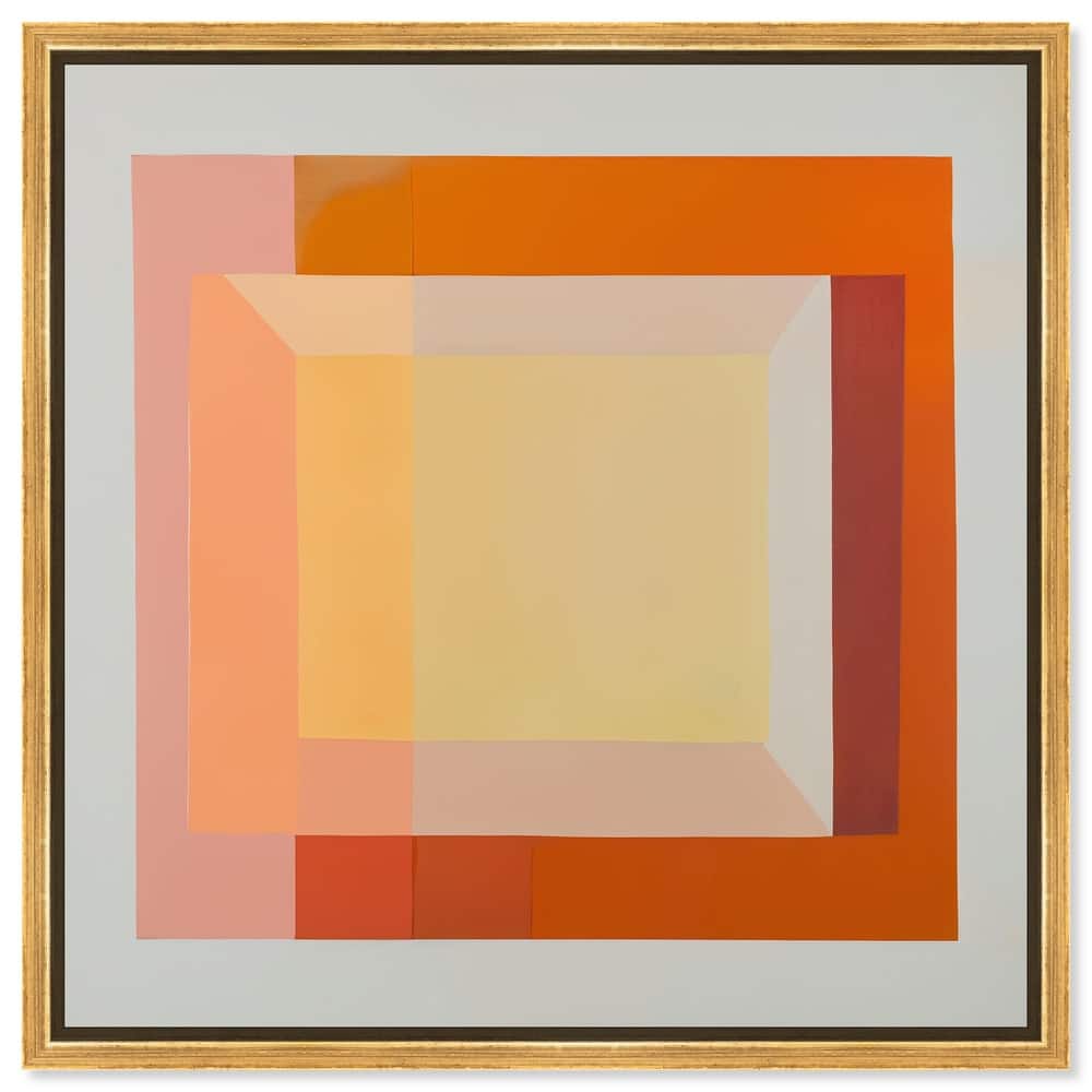 Minimal Color Blocks II Canvas by Art Remedy