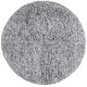 preview thumbnail 37 of 36, SAFAVIEH Handmade Berber Shag Bibeta Wool Rug 6' Round - Ivory/Black - Round