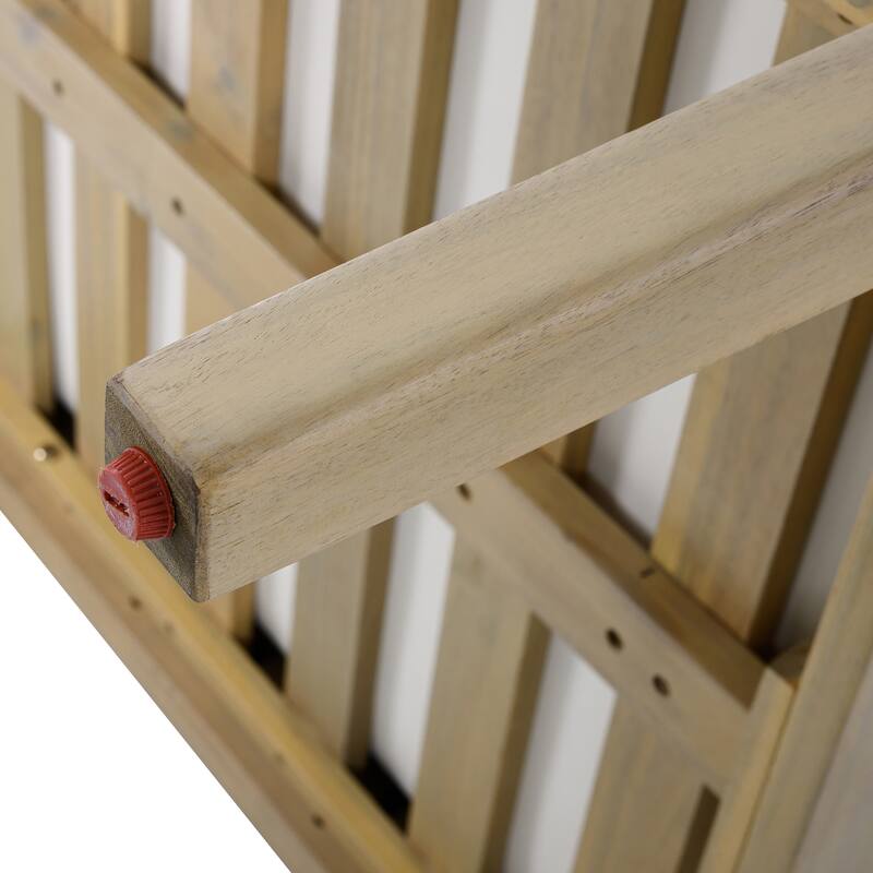 Christopher Knight Home - Outdoor Acacia Wood Loveseat and Coffee Table Set with Handwoven Rope - Loveseat + Table