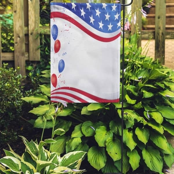 American Red White And Blue Flag Wave Party Balloons Border Garden Flag Decorative Flag House Banner 12x18 Inch On Sale Overstock 31364757