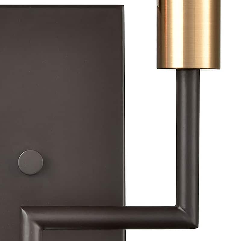 Congruency 8'' High 2-Light Sconce - Oil Rubbed Bronze - 8 inch Tall