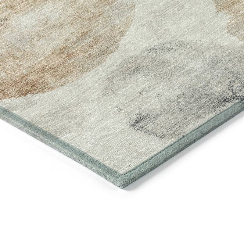 Machine Washable Indoor/ Outdoor Contemporary Micha Chantille Rug