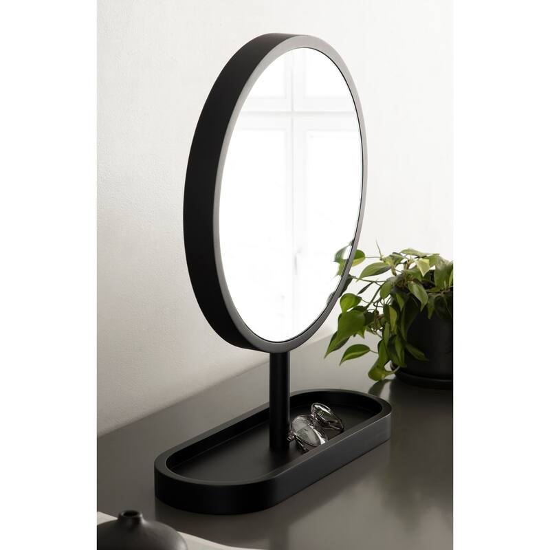 Kate and Laurel Travis Framed Tabletop Mirror - 17x21