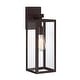 preview thumbnail 11 of 50, 2-pack 13" H 1-Light Black Outdoor wall Lantern(Dusk to Dawn could be chosen)