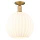 Option Brushed Brass / White Venetian