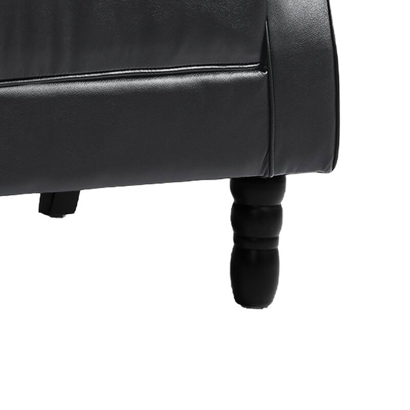 Button-Tufted Accent Club Chair Wingback Armchair Set of 2