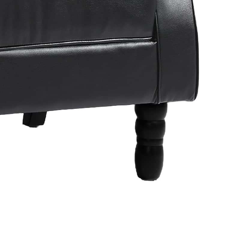 Button Tufted Wingback Upholstered Accent Chairs Set of 2