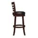 preview thumbnail 43 of 46, Verona Swivel 29-inch High Back Barstool by iNSPIRE Q Classic