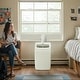 preview thumbnail 17 of 18, LG 12,000 BTU (DOE) 115-Volt Portable Air Conditioner with Heat, Dehumidifier Function and Wi-Fi Control, 450 sq. ft.