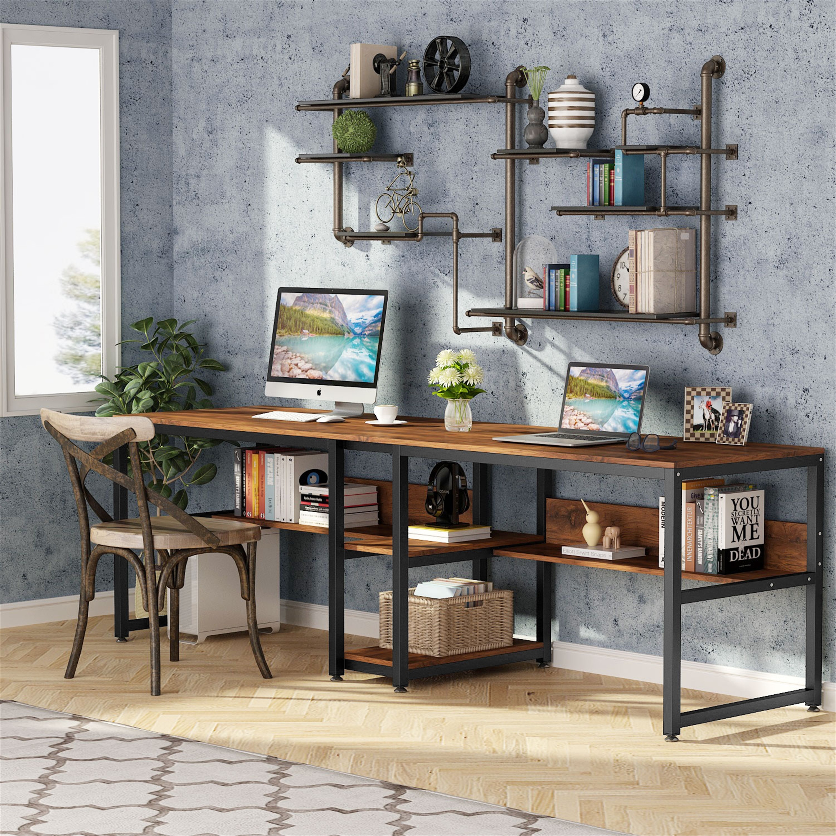 https://ak1.ostkcdn.com/images/products/is/images/direct/2c1095dc4de3c9f3e60dc15c88cc0a25c7670ef7/Two-Person-Desk-with-Bookshelf-78.7-Inches.jpg