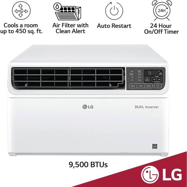 Lg Dual Inverter Quiet Wall Ac Lw1817ivsm 18 000 Btu 230 Volt Efficient Update In Description Youtube
