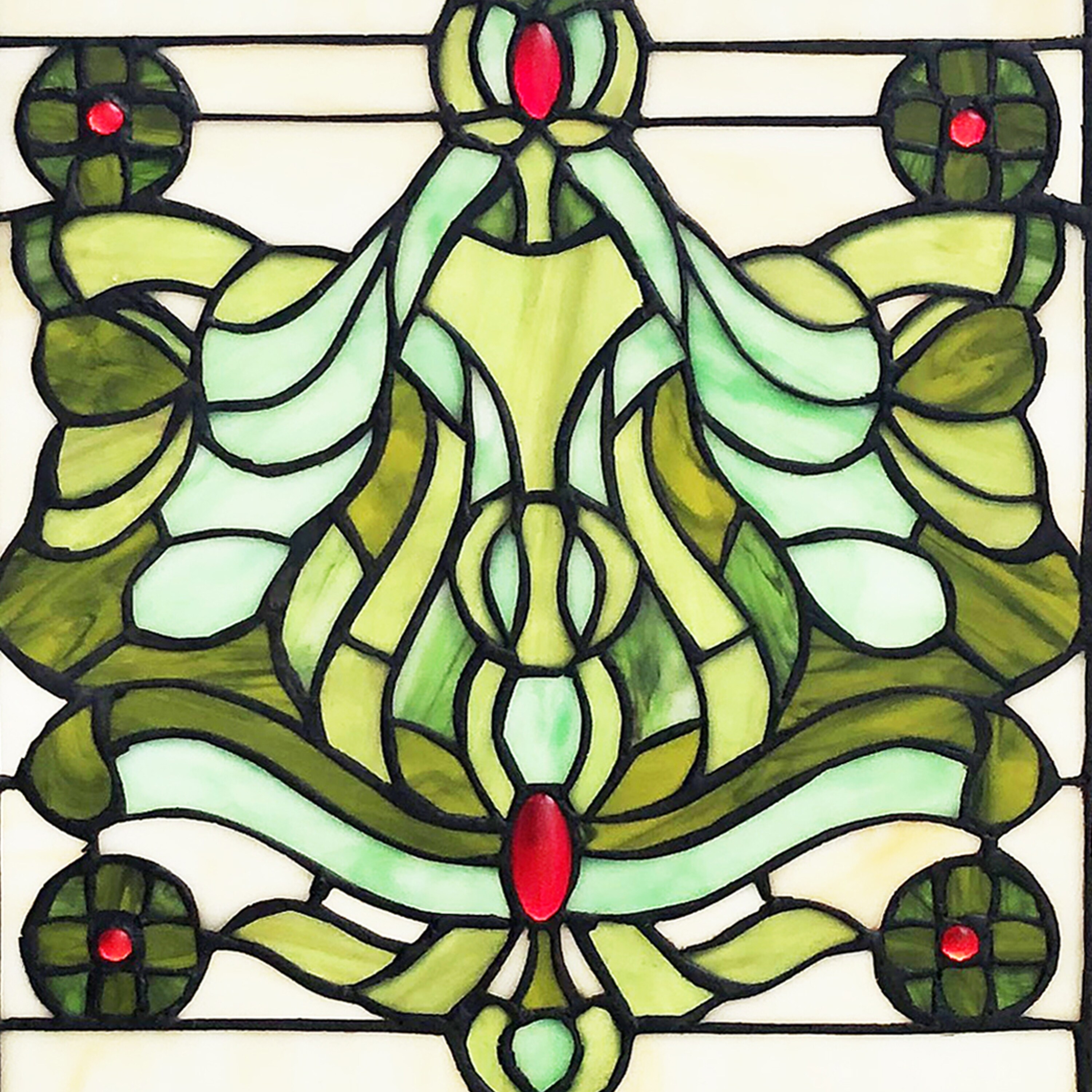 Stained Glass Window - RB-253 Victorian Delight