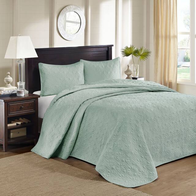 Madison Park Mansfield Reversible Bedspread Set