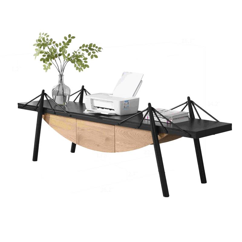 Unique Nautical TV Stand with Drawer and Sturdy Support