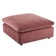 preview thumbnail 31 of 75, Commix Down Filled Overstuffed Velvet 6-Piece Sectional Sofa