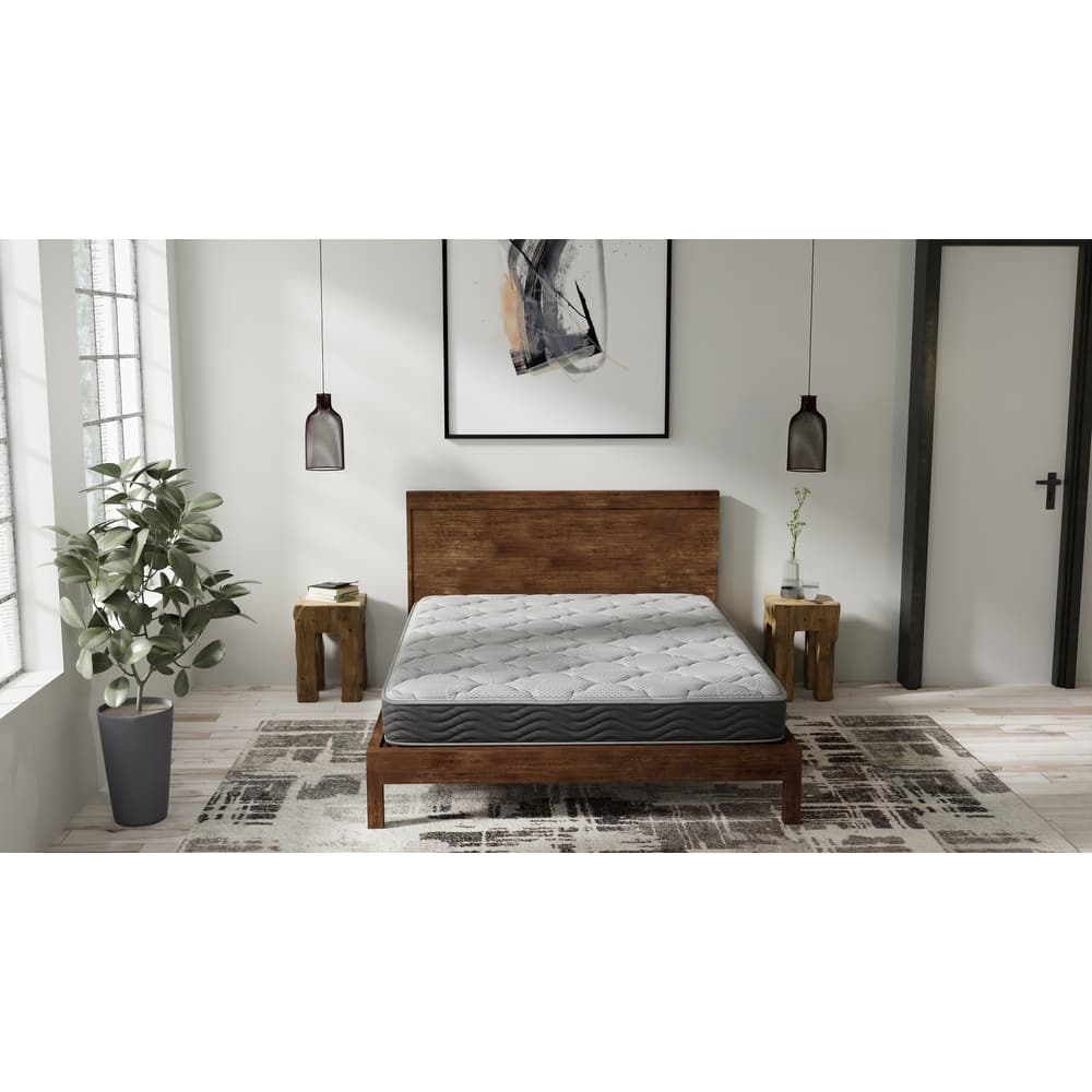 Omne Sleep Hybrid 8 Inch Firm Mattress with Pocketed Coils