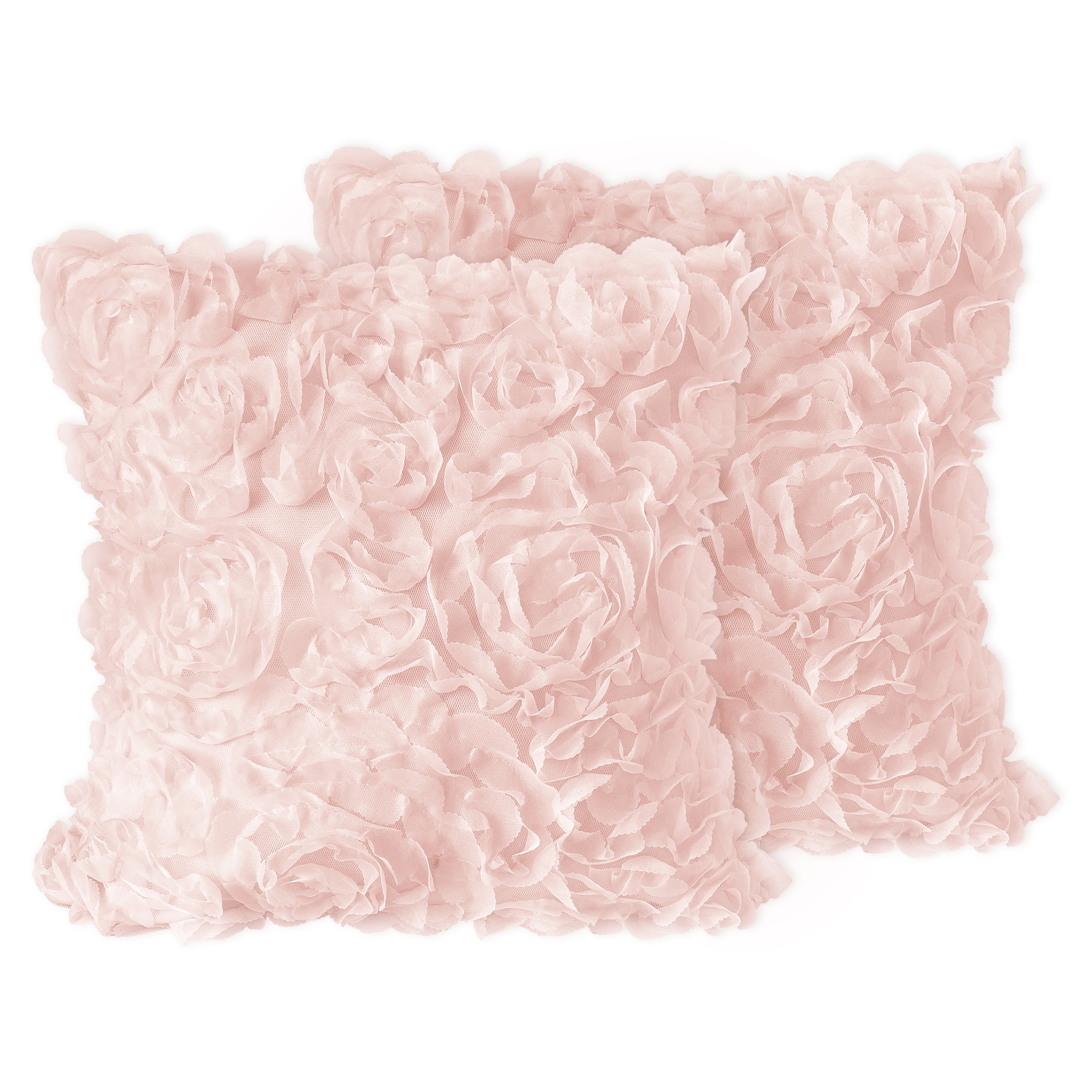 Blush accent pillows clearance