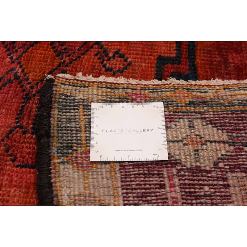 ECARPETGALLERY Hand-knotted Andelz Red Wool Rug - 4'7 x 8'1