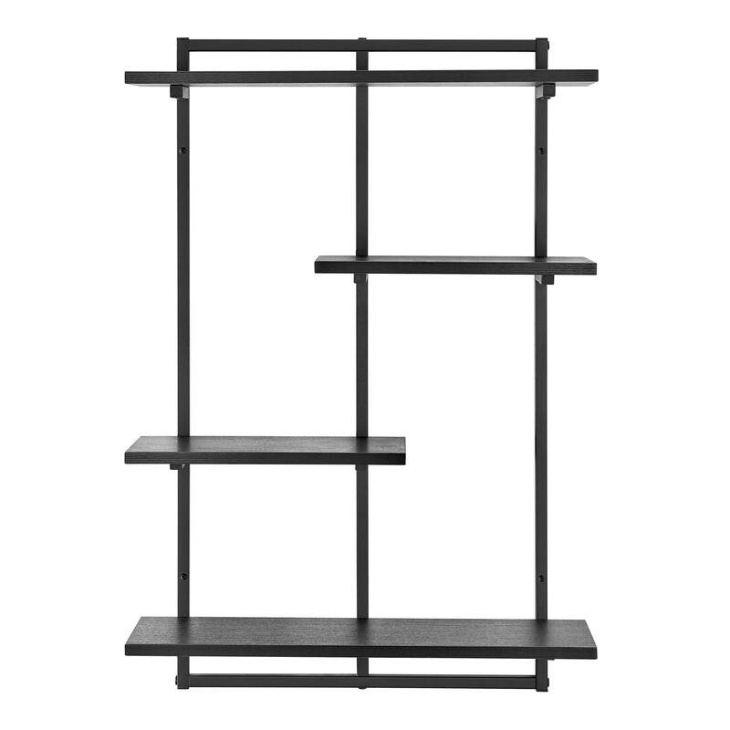 Rhodes 4 Tier Modern Floating Windowsill Wall Shelf