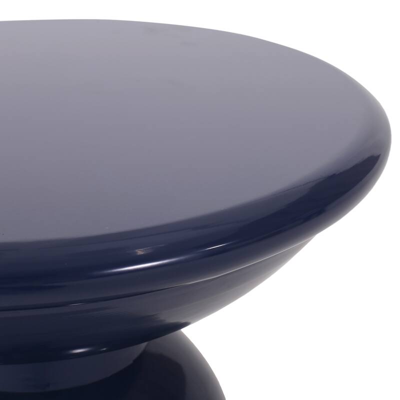 Outdoor Metal end table -Large