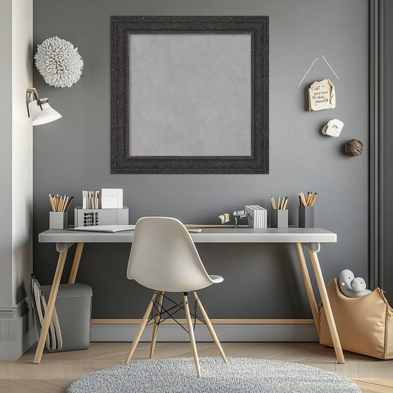 Amanti Art Attic Aged Black Framed