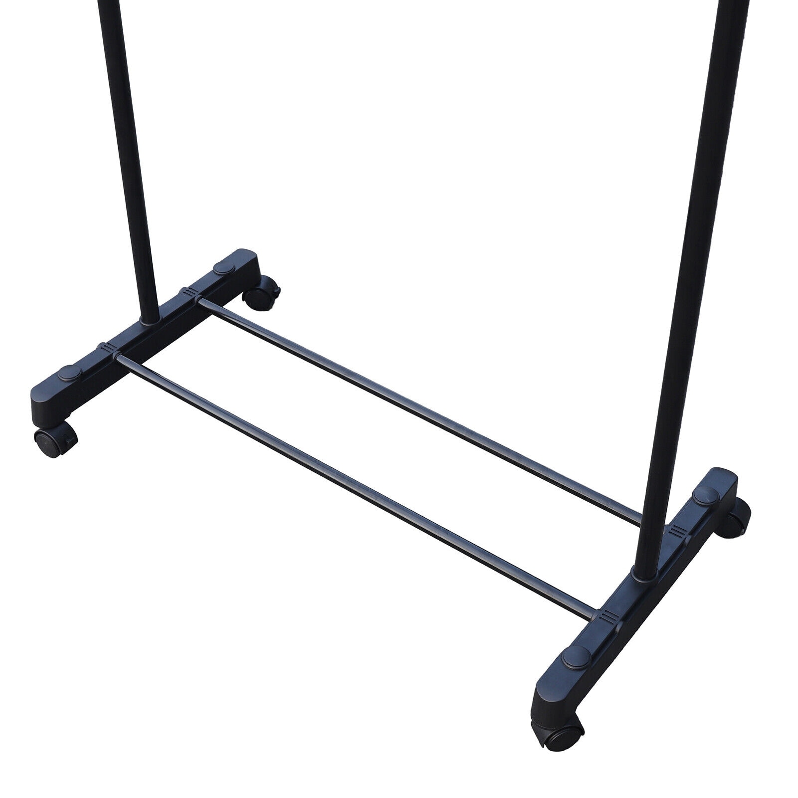 Height Adjustable Rolling Clothing Garment Rack On Sale Bed