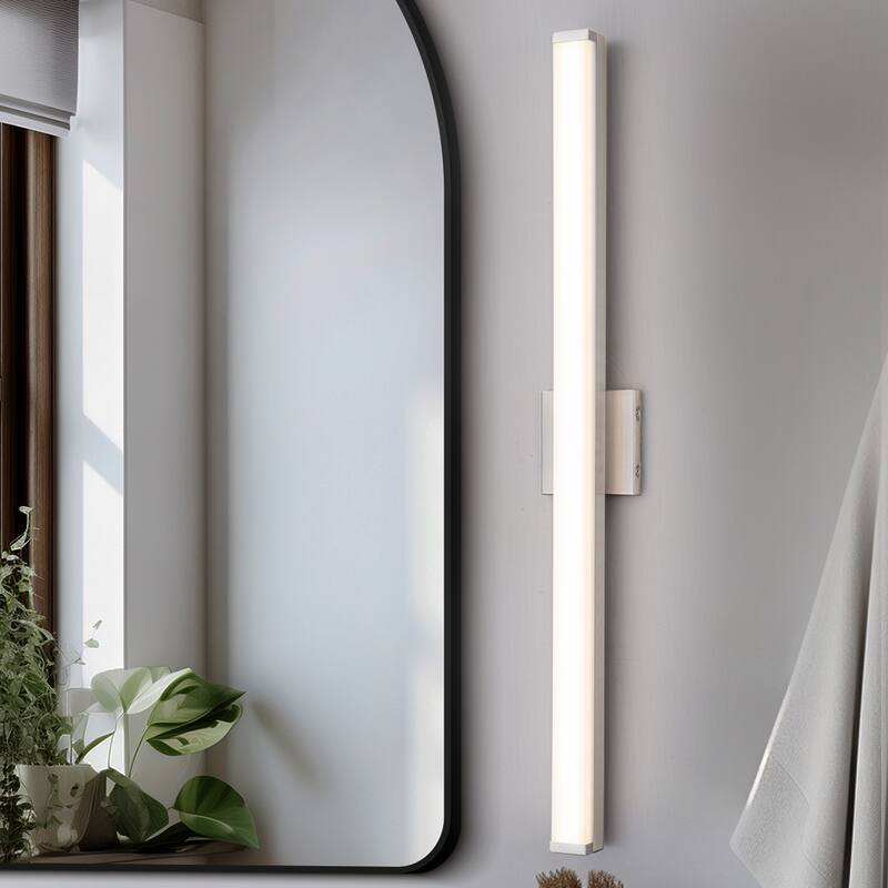 C Cattleya LED Vanity Bar Light Indoor Wall Sconce with Acrylic Shade