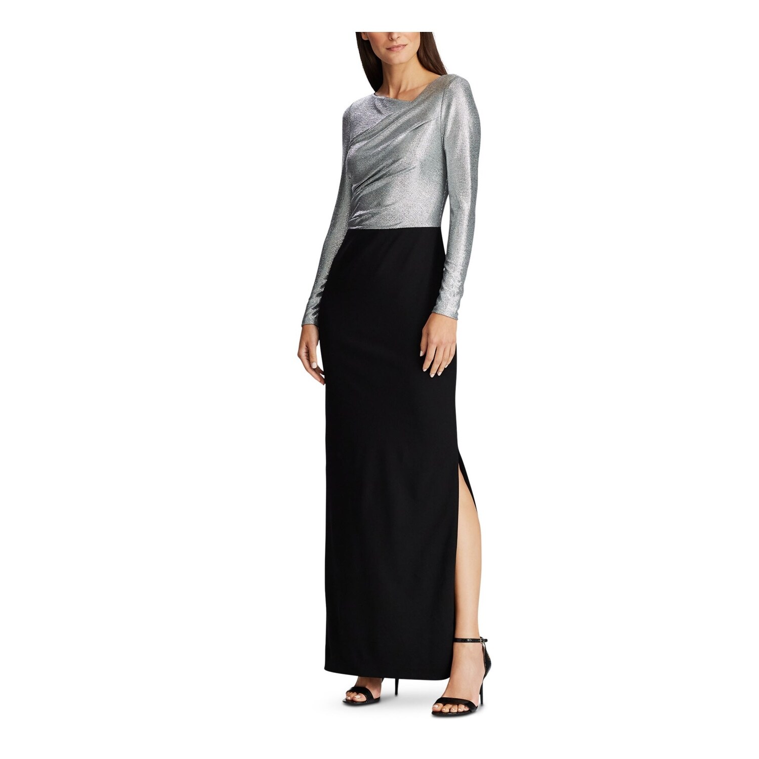 long sleeve maxi dress size 16