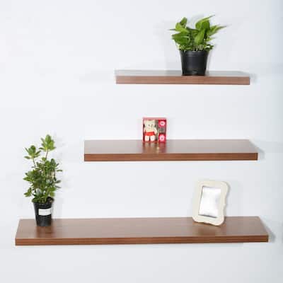 Set of 3 Modern and Contemporary Floating Shelf