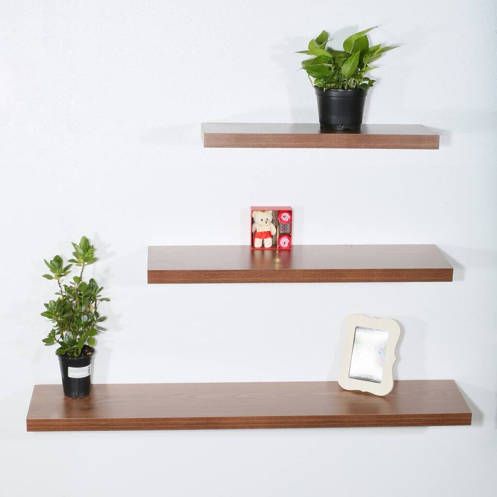 Set of 3 Modern and Contemporary Floating Shelf