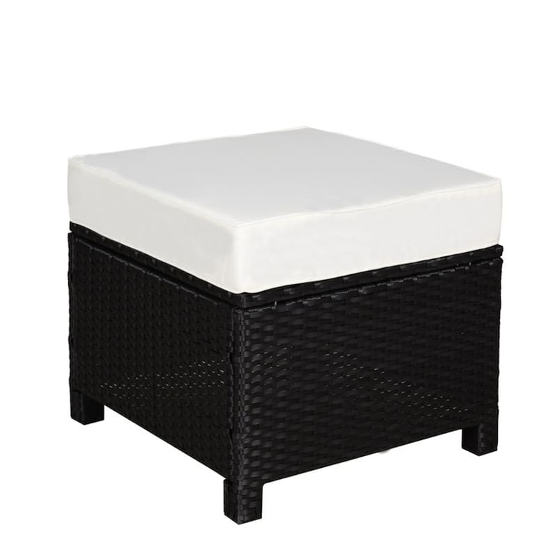 Rattan Table?Coffee Table - Black Rattan
