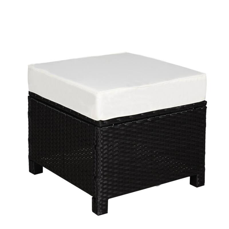 Rattan Table?Coffee Table - Black Rattan