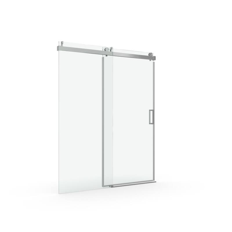 60" x 76" Single Sliding Frameless Soft-closing Shower Door - 60" x 76"