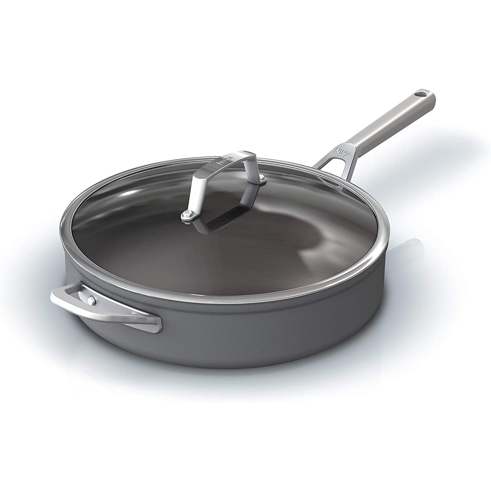 Sensarte 12 inch Nonstick Deep Frying Pan, 5Qt Non-Stick Saute Pan