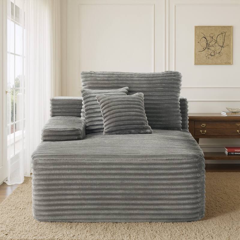 Cathy 41" W No Assembly Required Chaise Lounge