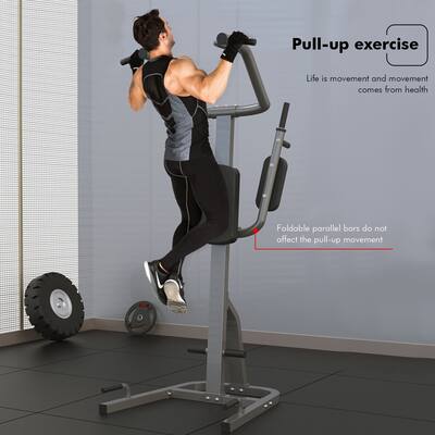 Power Tower Pull-ups Push-ups Adjustable Multifunctional Home Gym Strength Training Fitness Equipment