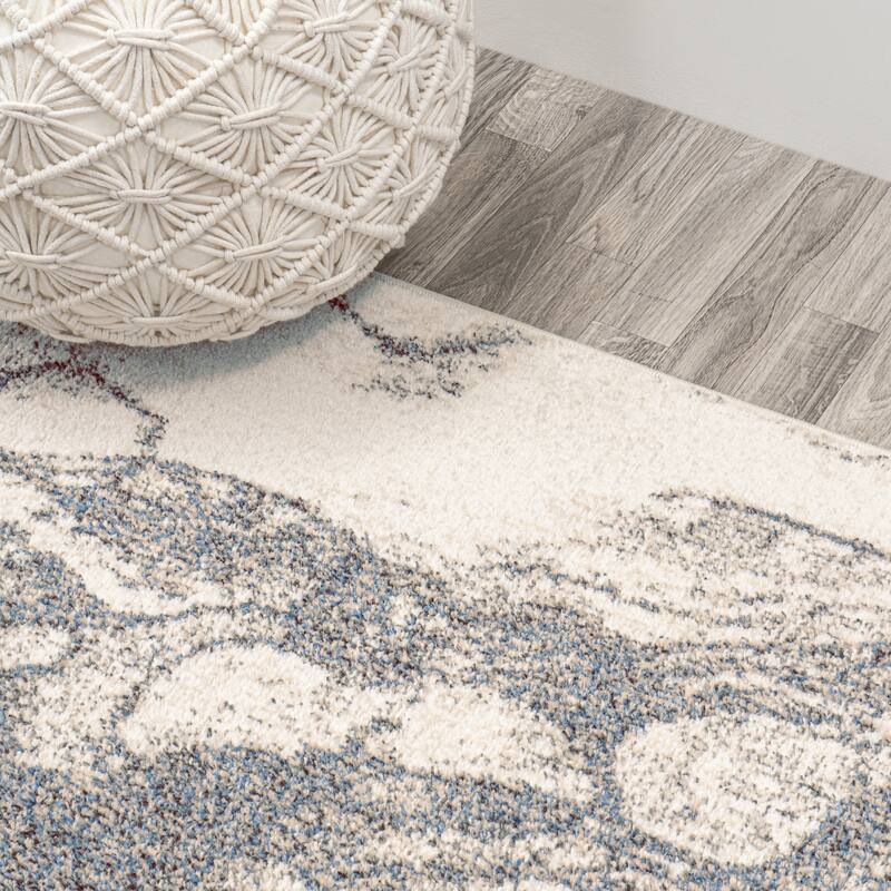JONATHAN Y Giglio Abstract Marbled Modern Area Rug