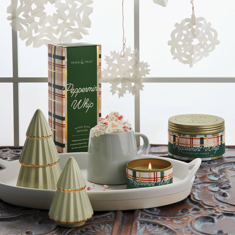 Tried & True Holiday Peppermint Whip Candle