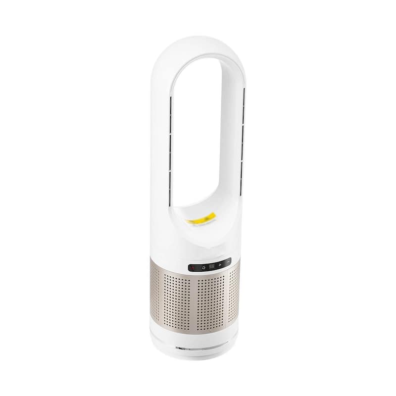 30W Oscillating Tower Fan with 1200W Heating and 8-Speed Settings HEPA Filter for Home or Office - 34 inch