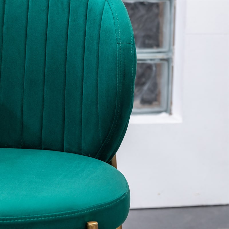 Contemporary Velvet Upholstery Dining Chair
