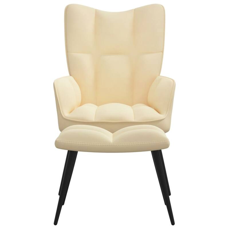 vidaXL Relaxing Chair multi colors Velvet