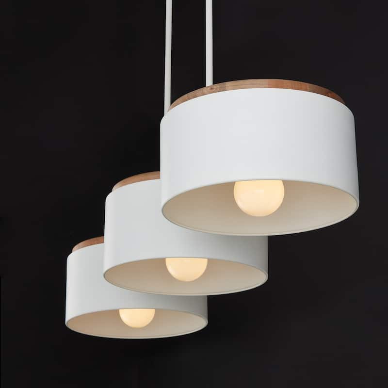 Liam 3-Light-Linear Chandelier - 46.5"W x 8.5"H x 12.25"E