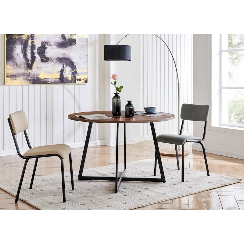 NPD Furniture Courtdale 47 Inch Round Table