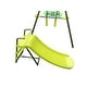 preview thumbnail 3 of 3,  Green And Blue Interesting Six Function Swing set