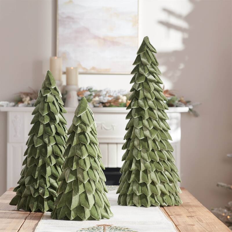 Fabric Pine Tree (Set of 2) - N/A
