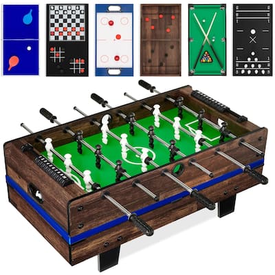 11-in-1 Game Set w/ Ping Pong, Foosball, Air Hockey, 5 Storage Bags
