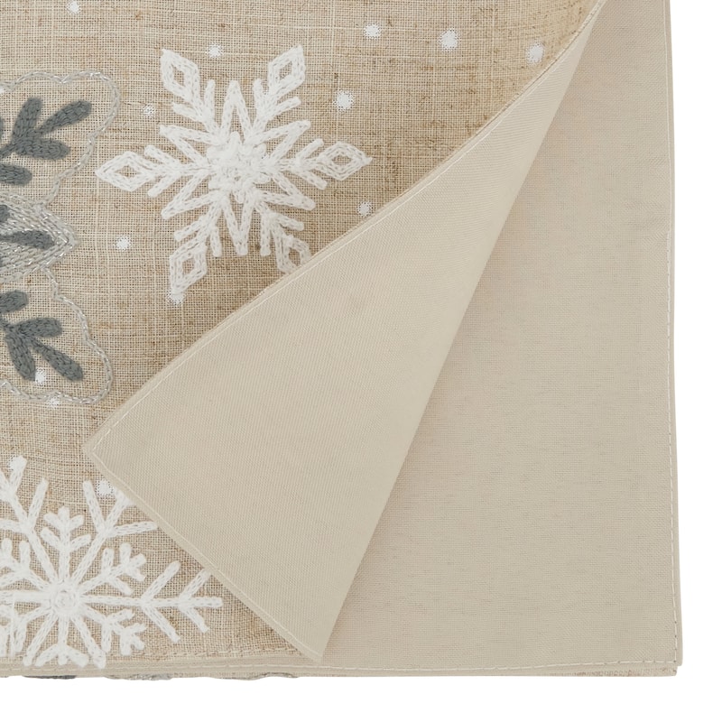Winter Wonderland Snowflakes Table Runner - 16"x70"