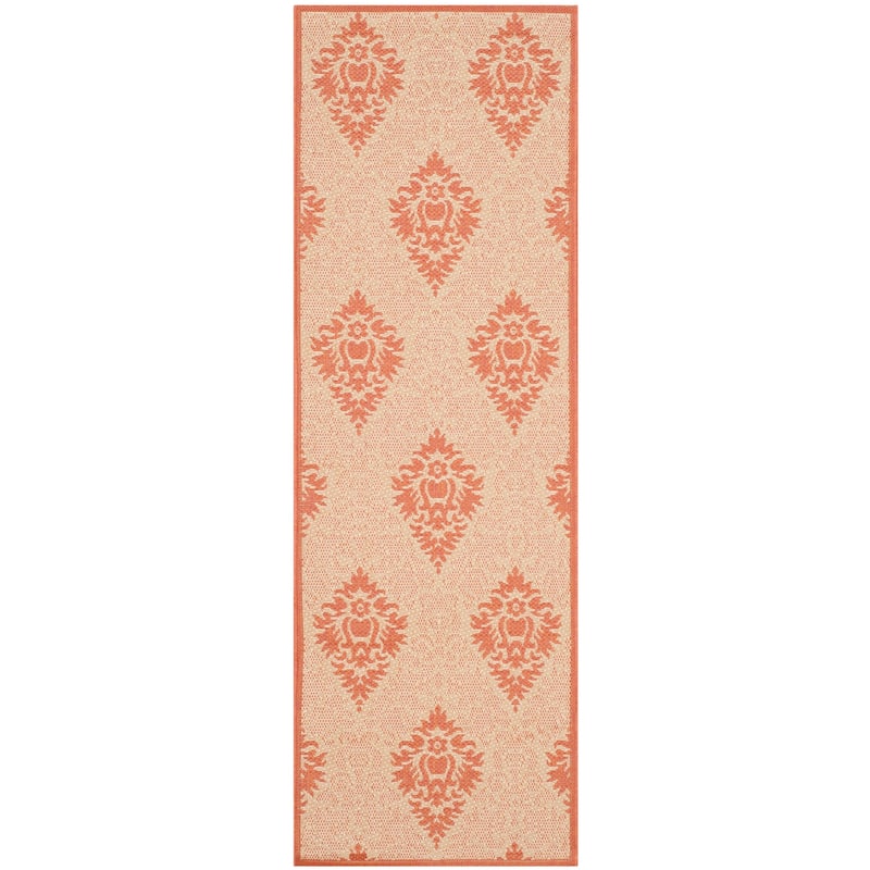 SAFAVIEH Courtyard Willene Boho Indoor/ Outdoor Waterproof Patio Backyard Rug