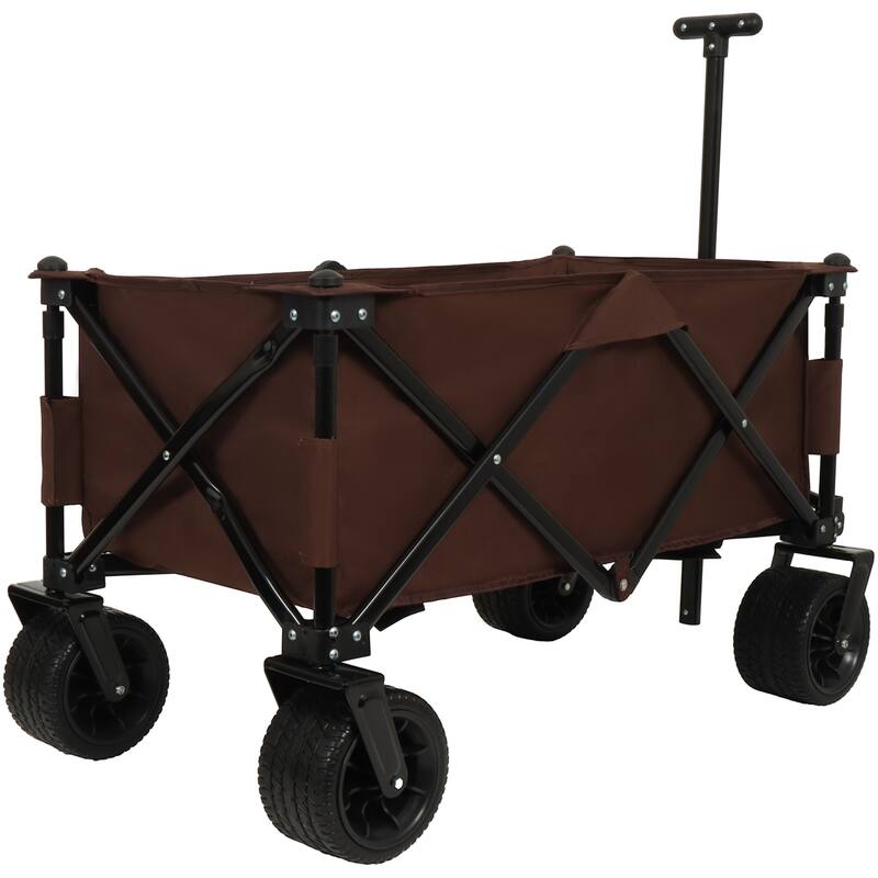 Utility Park Garden Cart Tool Customized Color Folding Camping Trolley Outdoor Picnic Beach Wagon