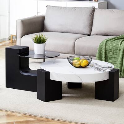 Detachable Double-decker Coffee Table